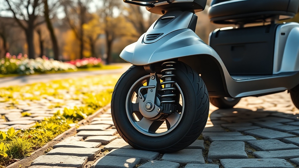 Pride Go-Go Elite Traveller Plus Federung: Fahrkomfort im Detail